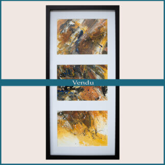 Triptyque "Fin de semaine 01" - 50*23cm