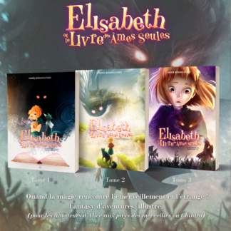 ELISABETH ET LE LIVRE DES ÂMES SEULES - Box, T1, T2 et T3 (bonus un carnet de note)