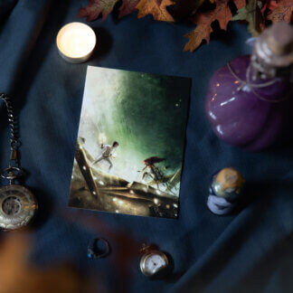 Prints - La porteuse de Nuit, combat