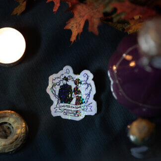 Sticker holographique - Trope Enemies to Lovers